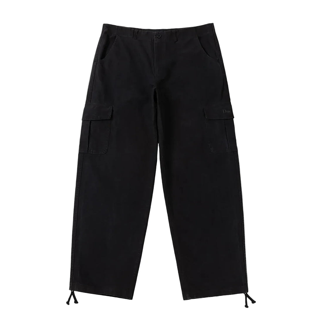 Dime Relaxed Cargo Pants - Black