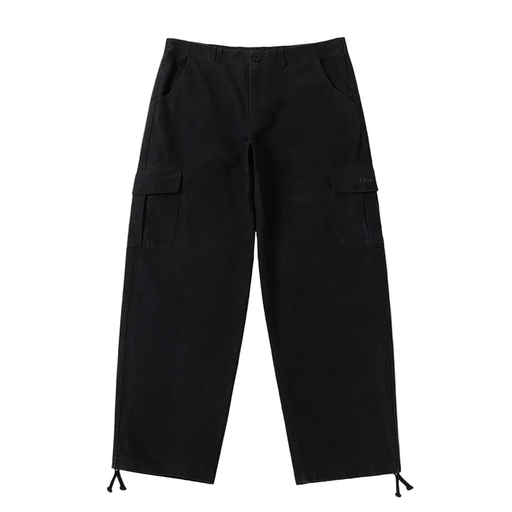 Dime Relaxed Cargo Pants - Black