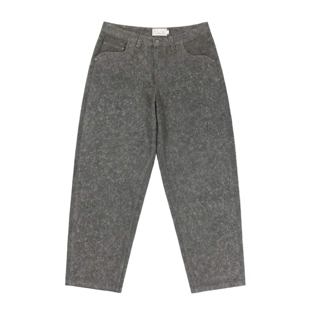 Dime Baggy Denim Pants - Electric Charcoal