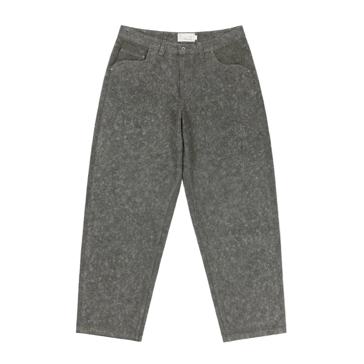 Dime Baggy Denim Pants - Electric Charcoal