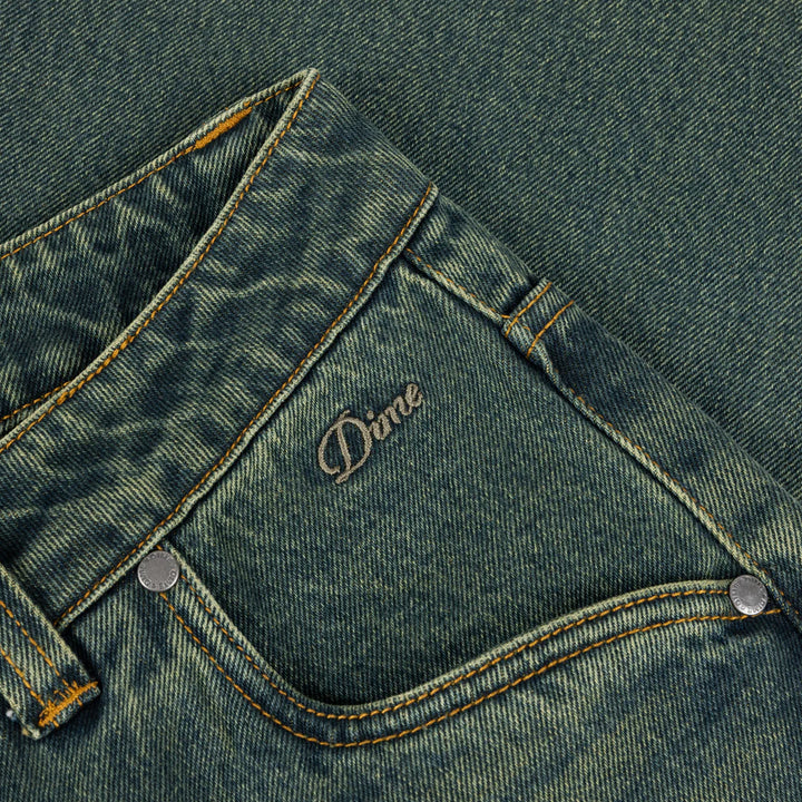 Dime Relaxed Denim Pants - Sandblasted Pine