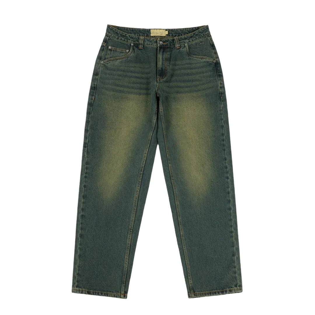 Dime Relaxed Denim Pants - Sandblasted Pine