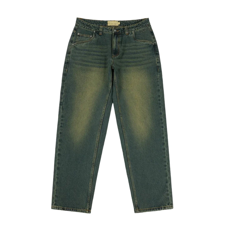 Dime Relaxed Denim Pants - Sandblasted Pine