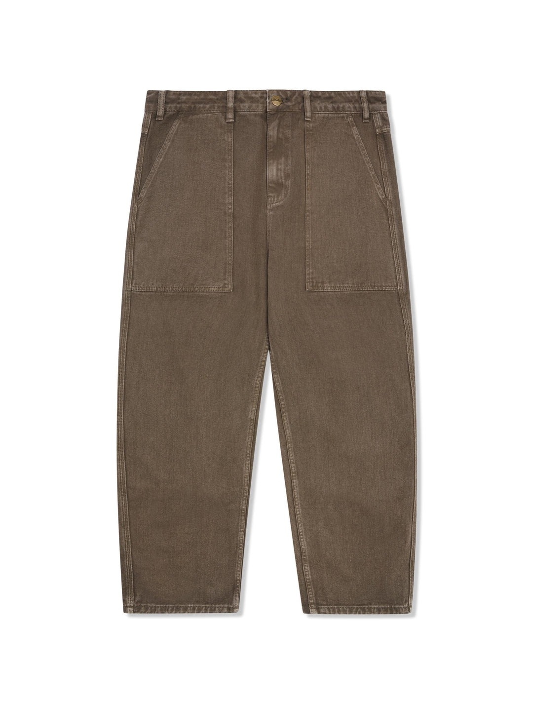 Butter Patch Pocket Denim Pants - Sandalwood