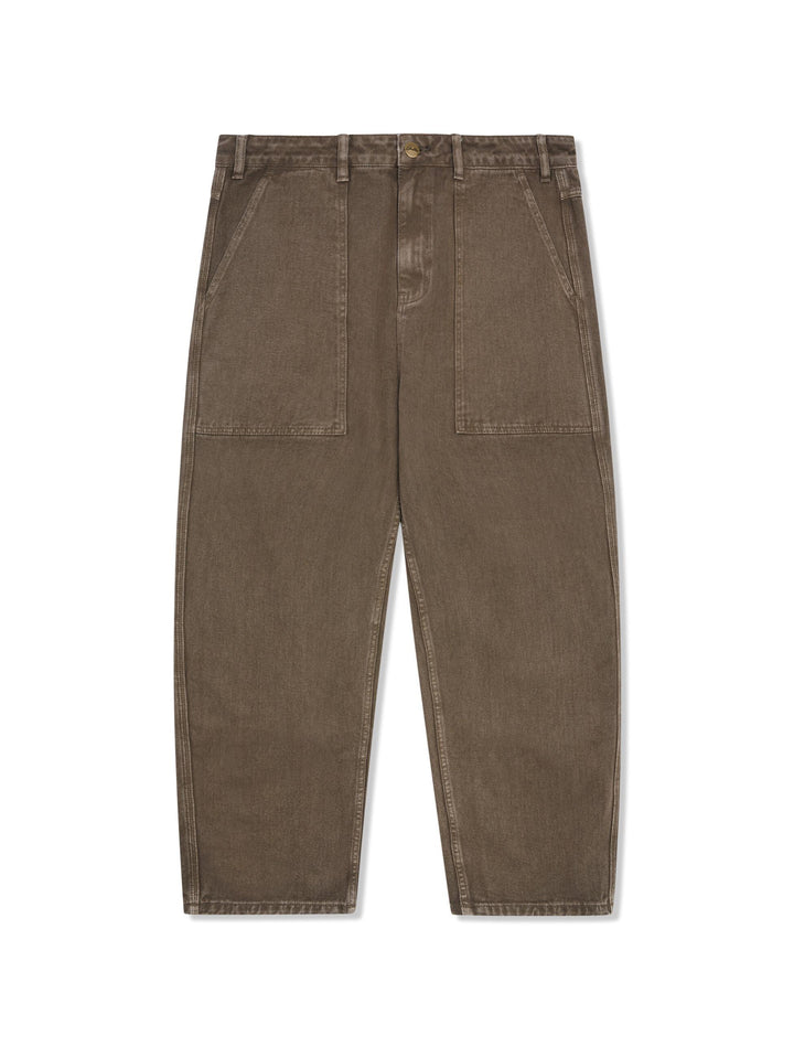 Butter Patch Pocket Denim Pants - Sandalwood