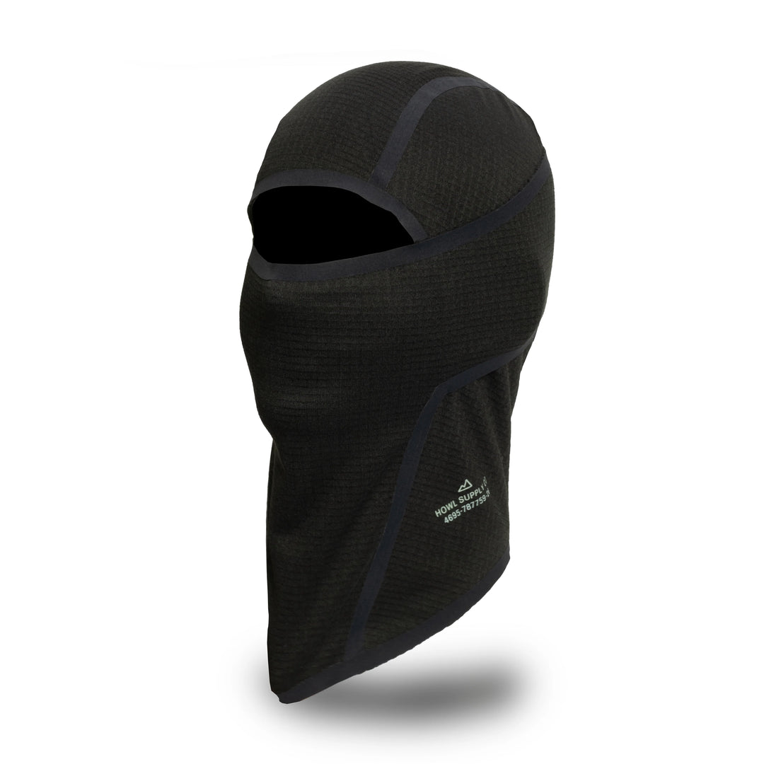 Howl Taped Facemask - Black