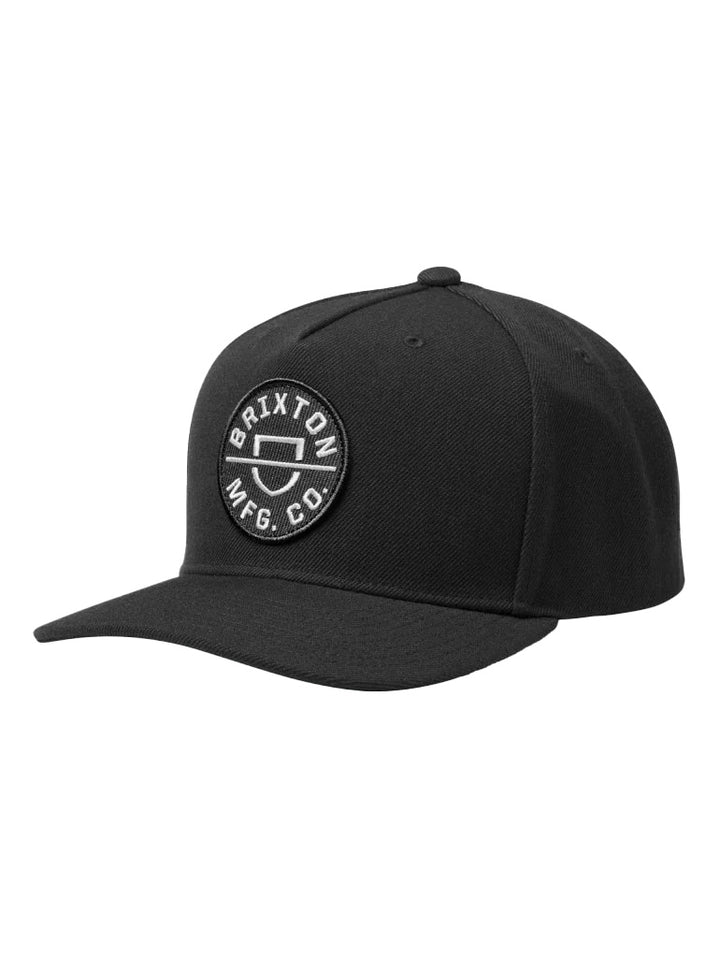 Brixton Crest MP Snapback - Black