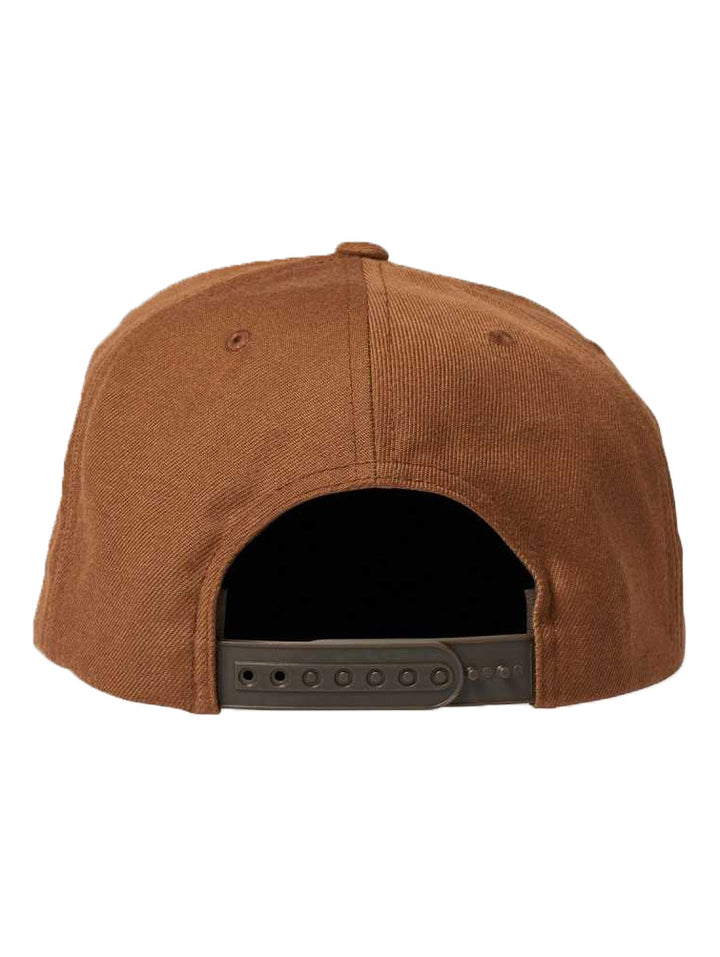 Brixton Oath III Snapback - Pinecone Brown