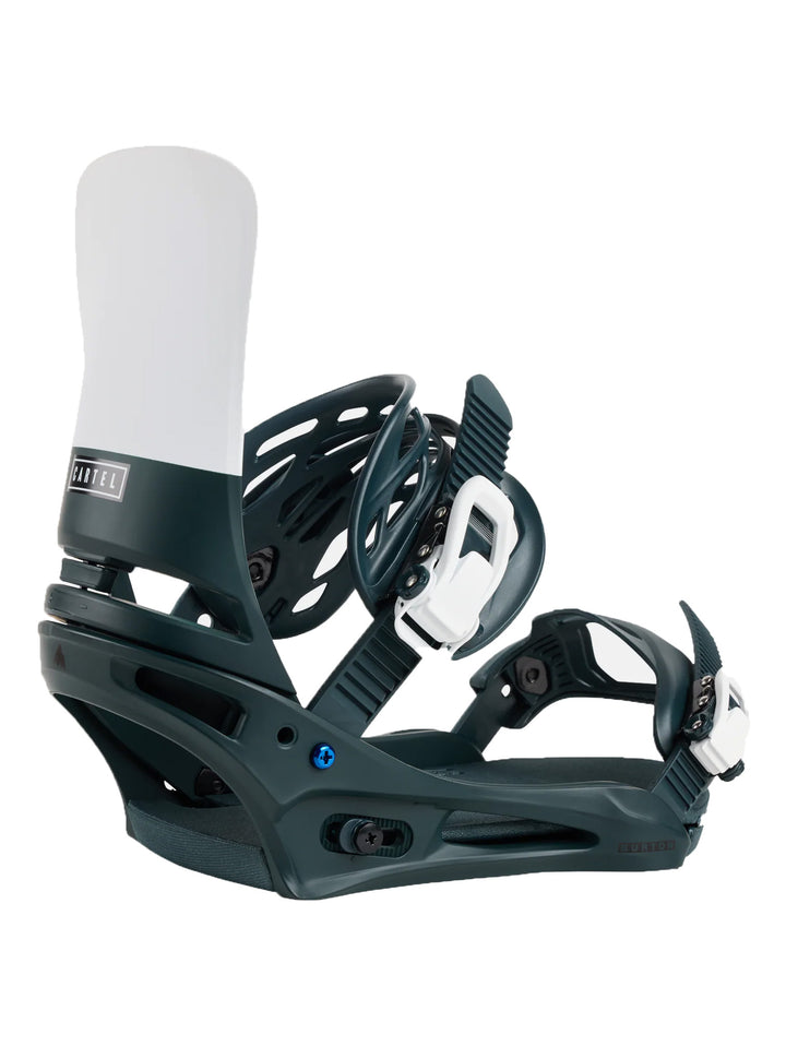 2025 Burton Men's Cartel Re:Flex Binding - Deep Emerald / White
