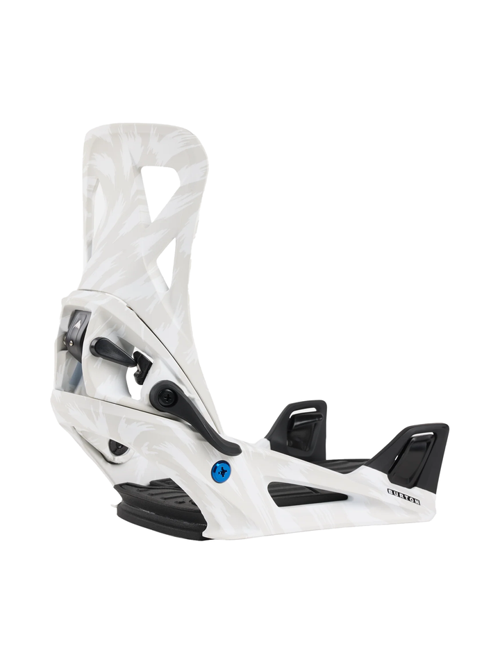 2025 Burton Men's Step On Re:Flex Snowboard Bindings - Gray / White