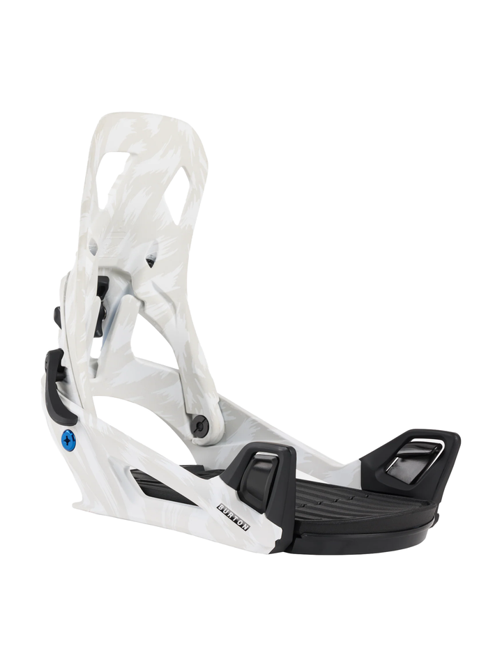 2025 Burton Men's Step On Re:Flex Snowboard Bindings - Gray / White