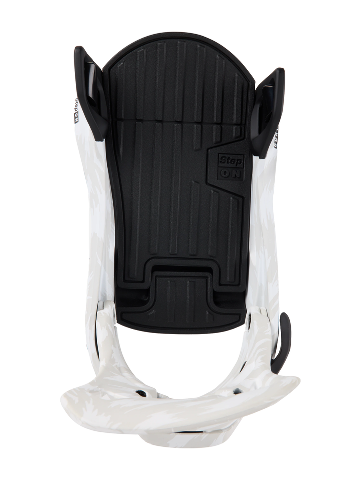 2025 Burton Men's Step On Re:Flex Snowboard Bindings - Gray / White