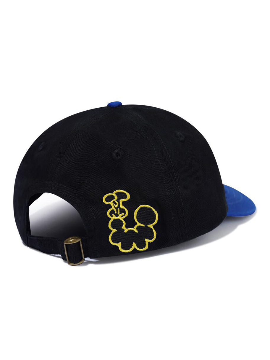Butter Bugs 6 Panel Cap - Black / Royal