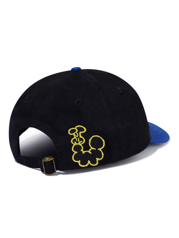 Butter Bugs 6 Panel Cap - Black / Royal