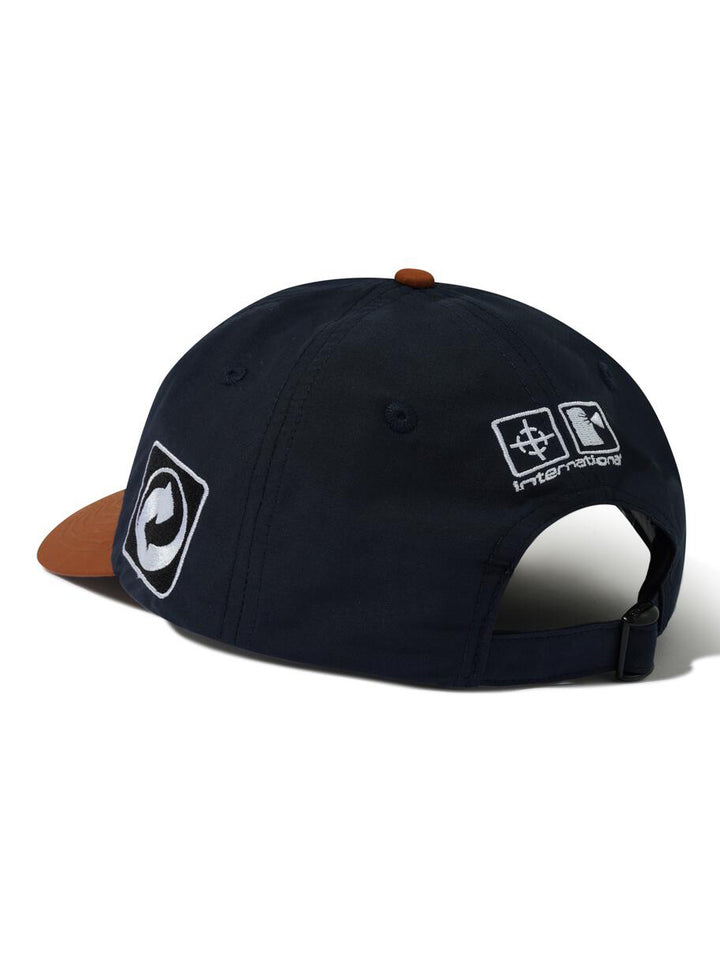 Butter Corrosive 6 Panel Cap - Navy / Bark