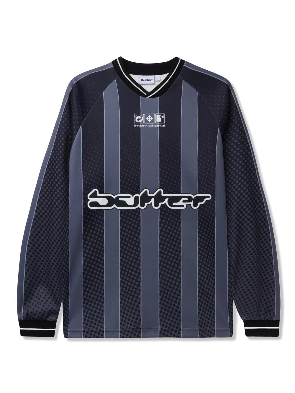 Butter Corrosive Longsleeve Jersey - Black