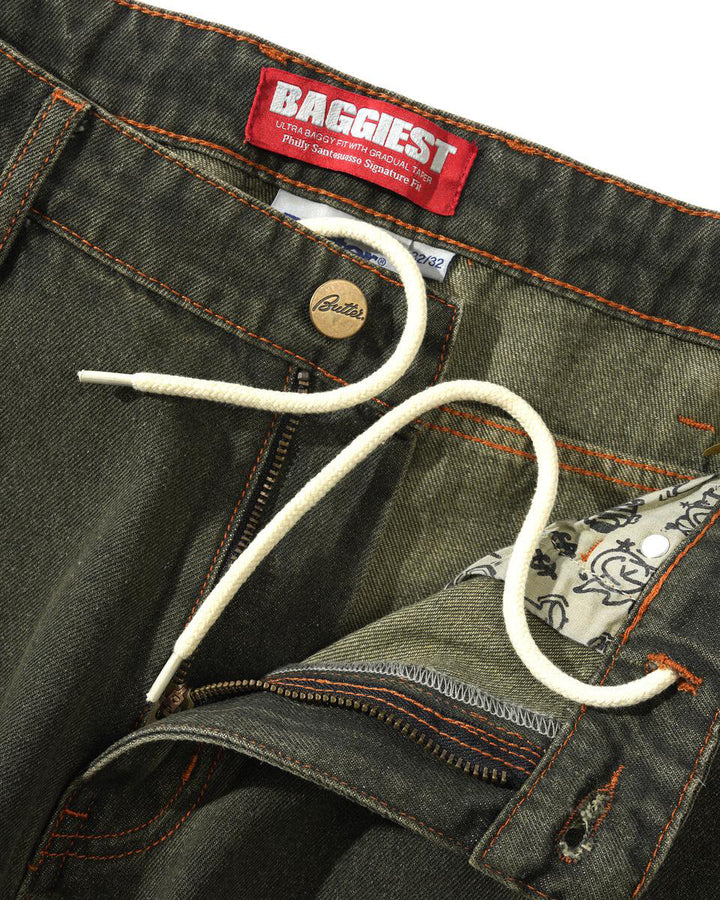 Butter Santosuosso Jeans - Dark Army Wash