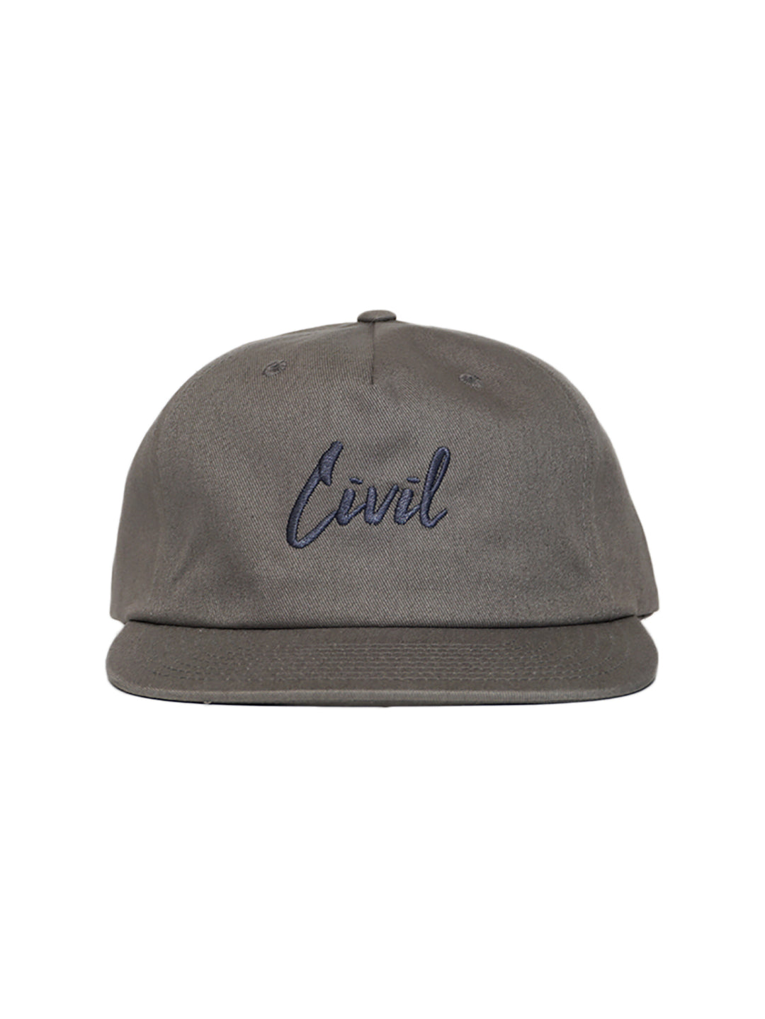 Civil Script 6 Panel - Light Steel / Asphalt