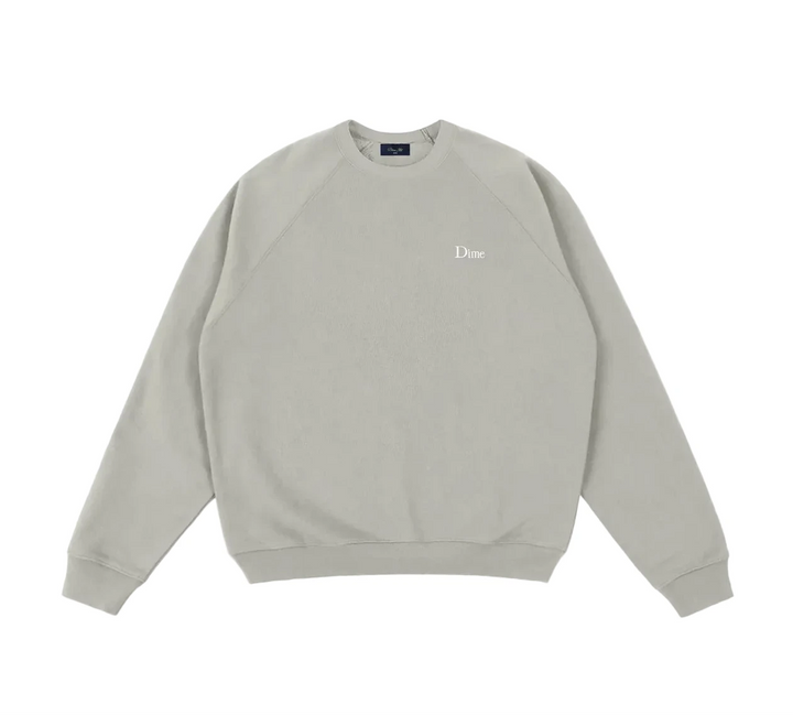 Dime Classic Small Logo Crewneck - Iron