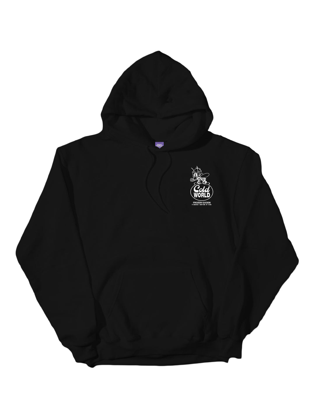 Cold World Bee Team Hood -Black