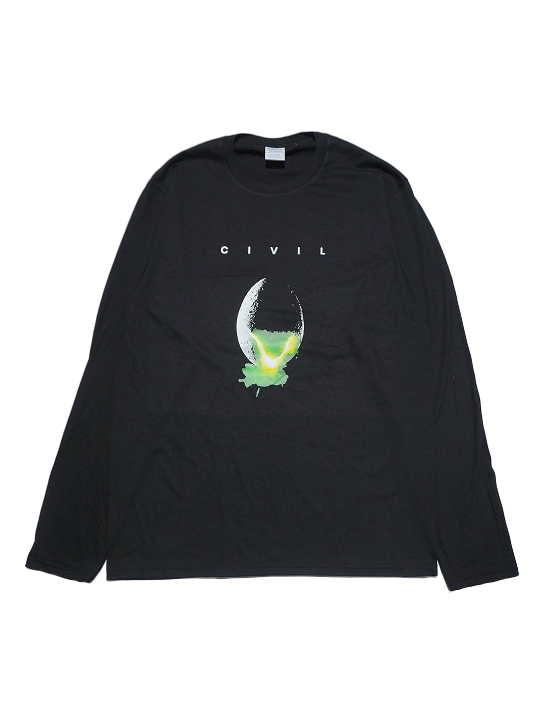 Civil Alien Longsleeve Tee - Black