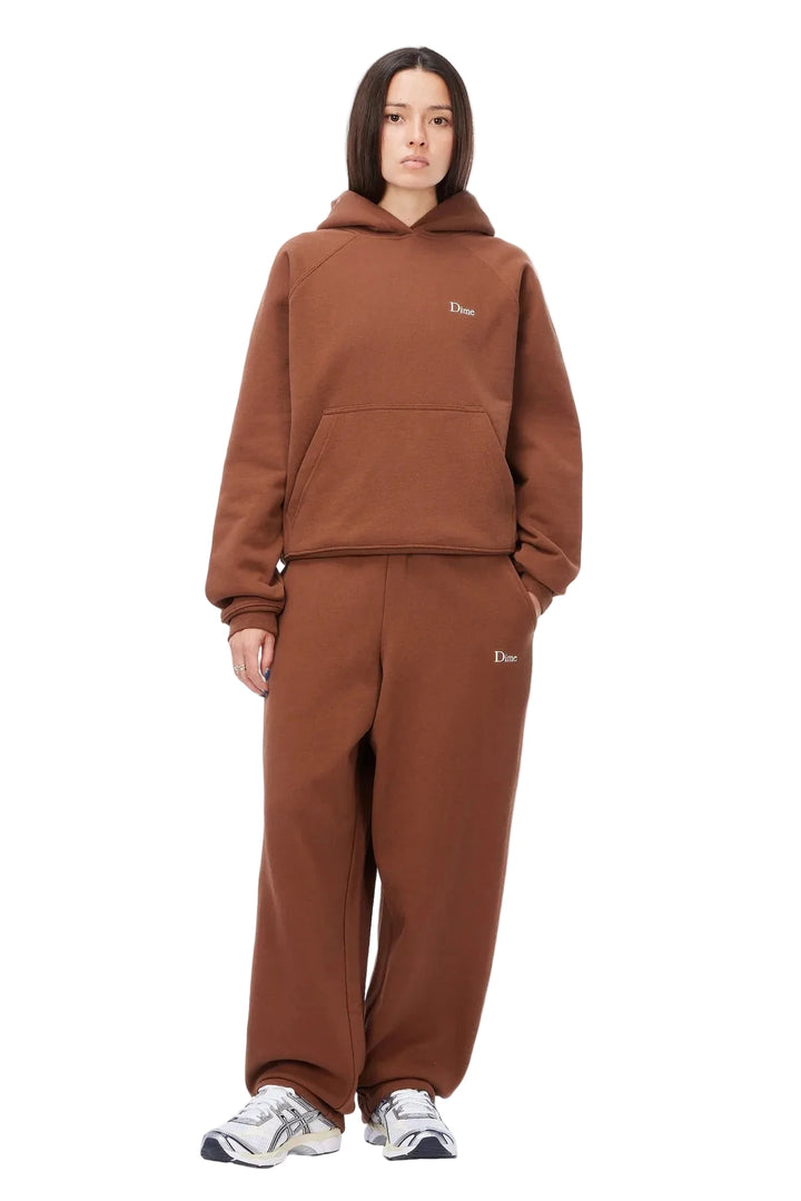 Dime Classic Logo Sweatpants - Americano