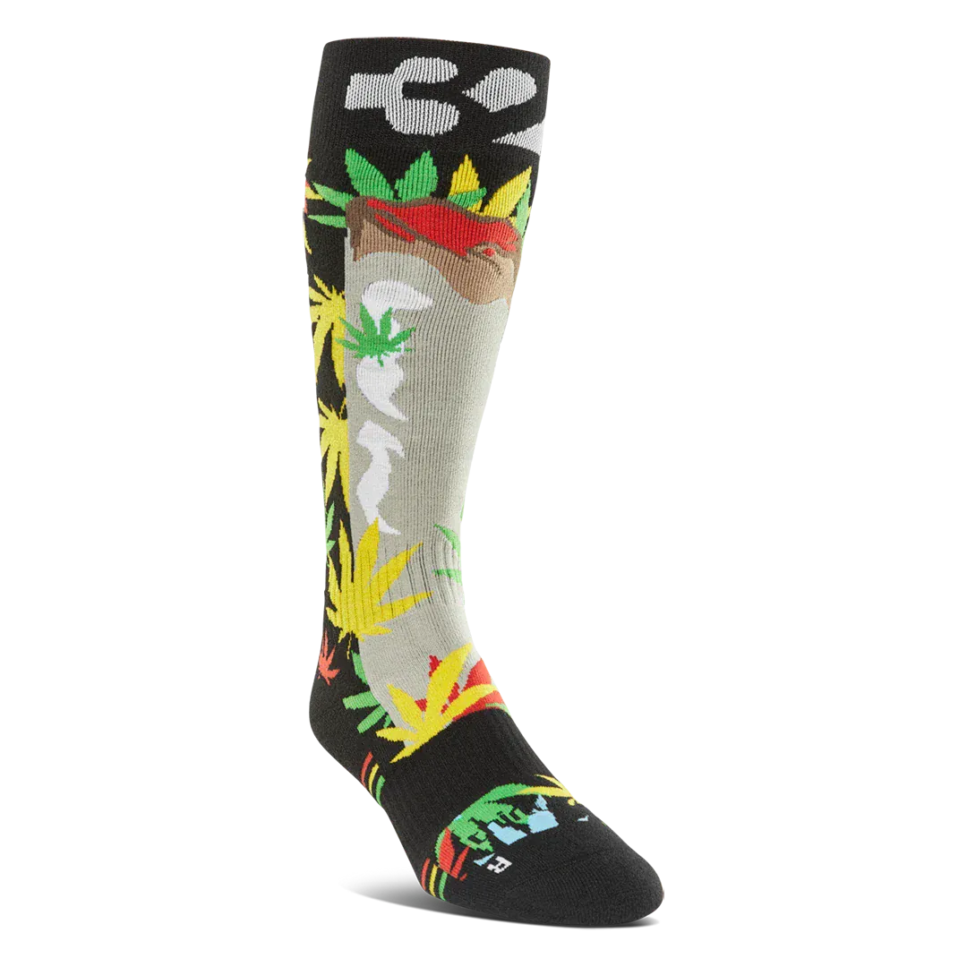 2026 32 TM Merino Sock - Green / Black