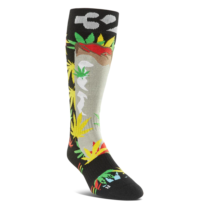 2026 32 TM Merino Sock - Green / Black
