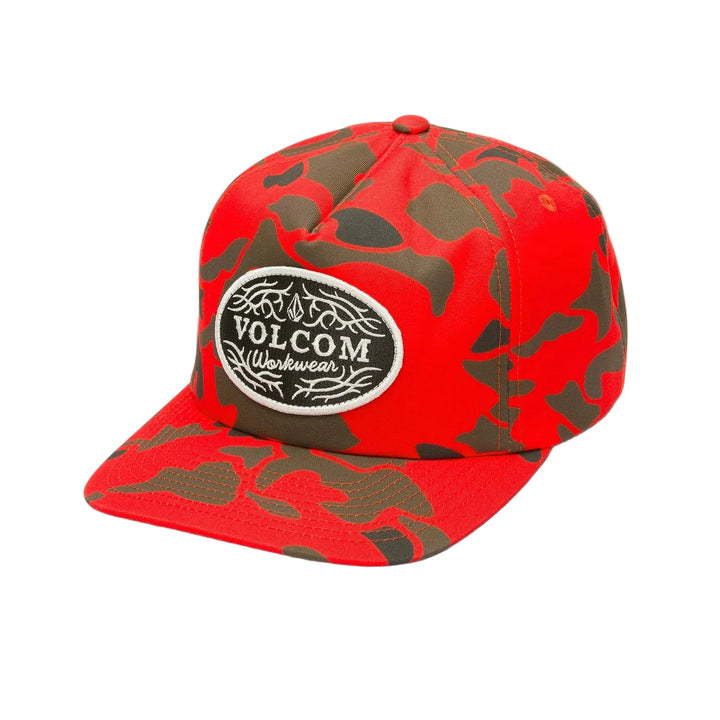 Volcom On The Hunt Workwear Hat - Tangerine