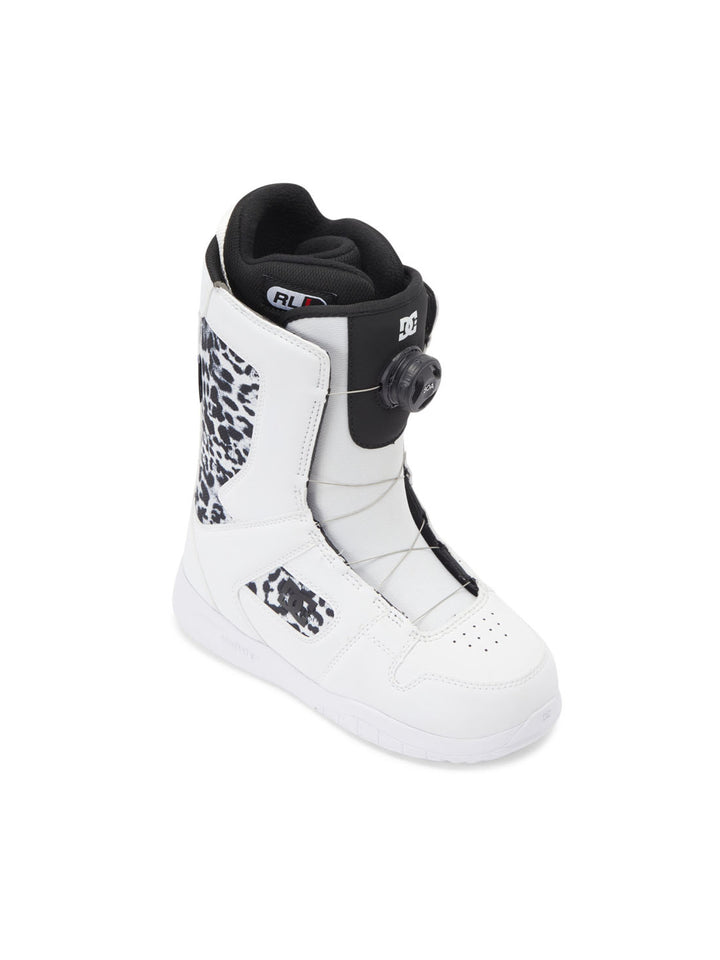 2024 DC Womens Phase BOA Boot - White / Black Print