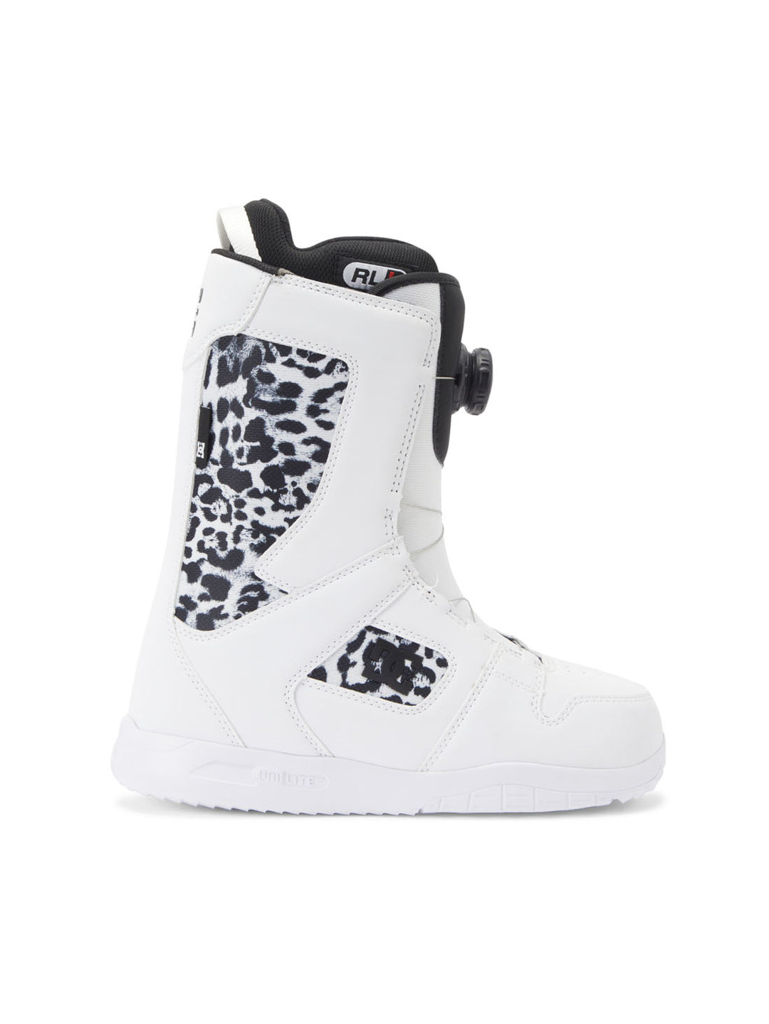 2024 DC Womens Phase BOA Boot - White / Black Print