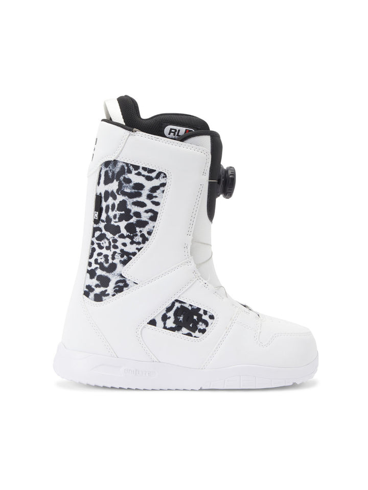 2024 DC Womens Phase BOA Boot - White / Black Print
