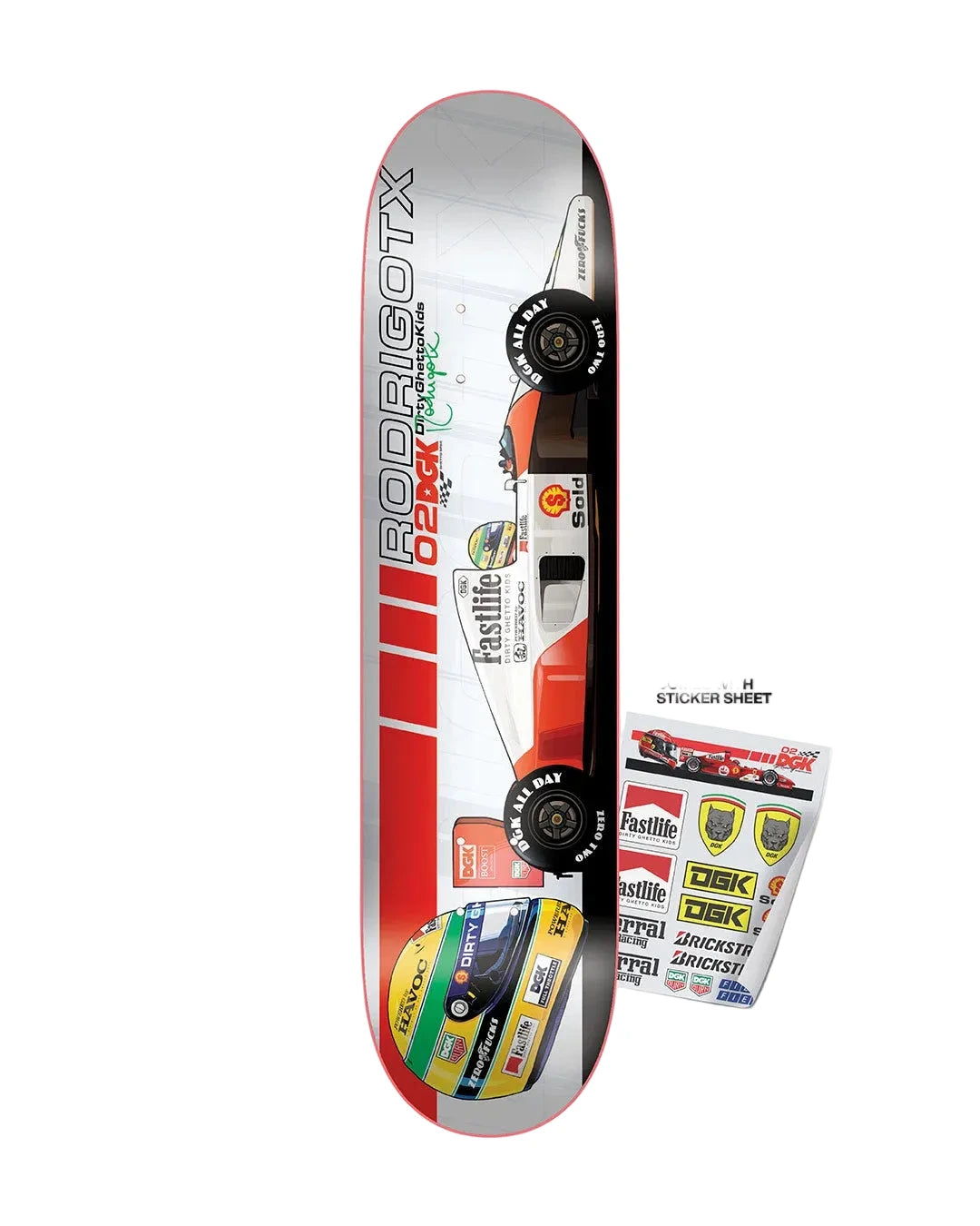 DGK Bricks To Pit Tx Deck - 8.06