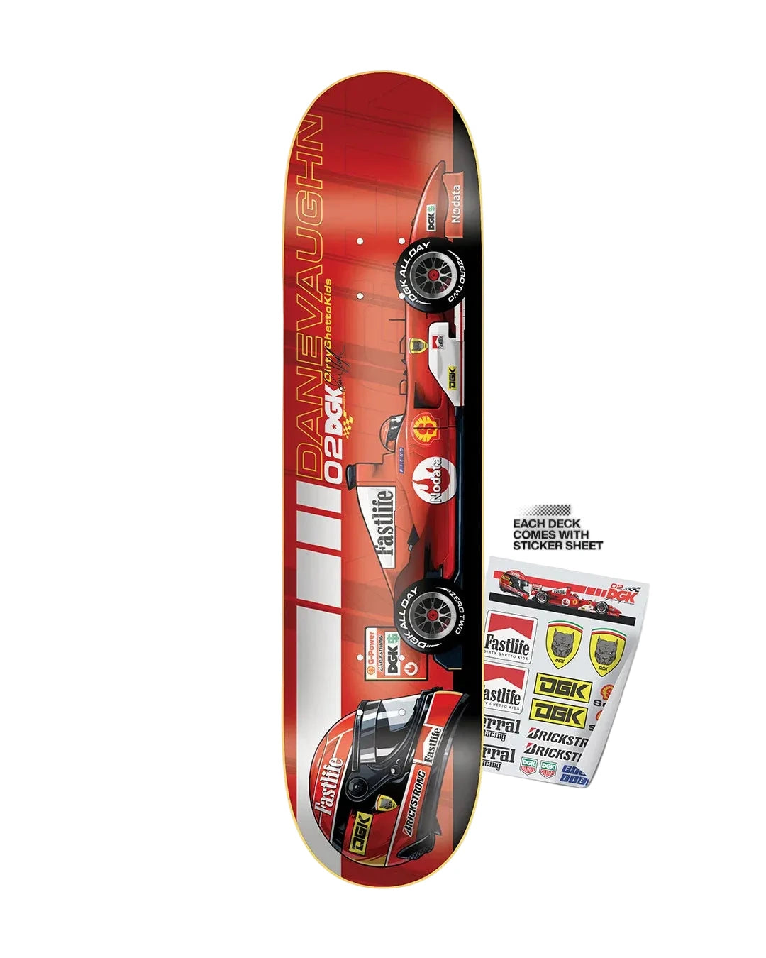 DGK Bricks To Pit Vaughn Deck - 8.38