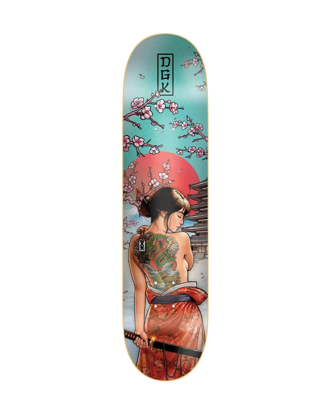 DGK Crimson Lotus Deck - 8.0