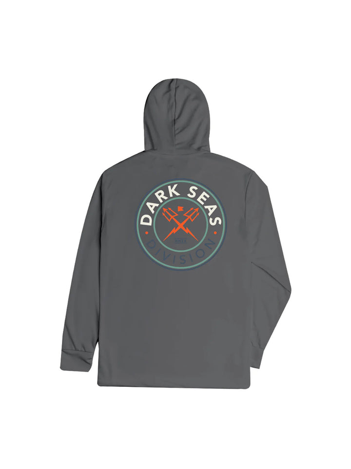 Dark Seas Navigator Hooded UV Long sleeve - Granite Grey