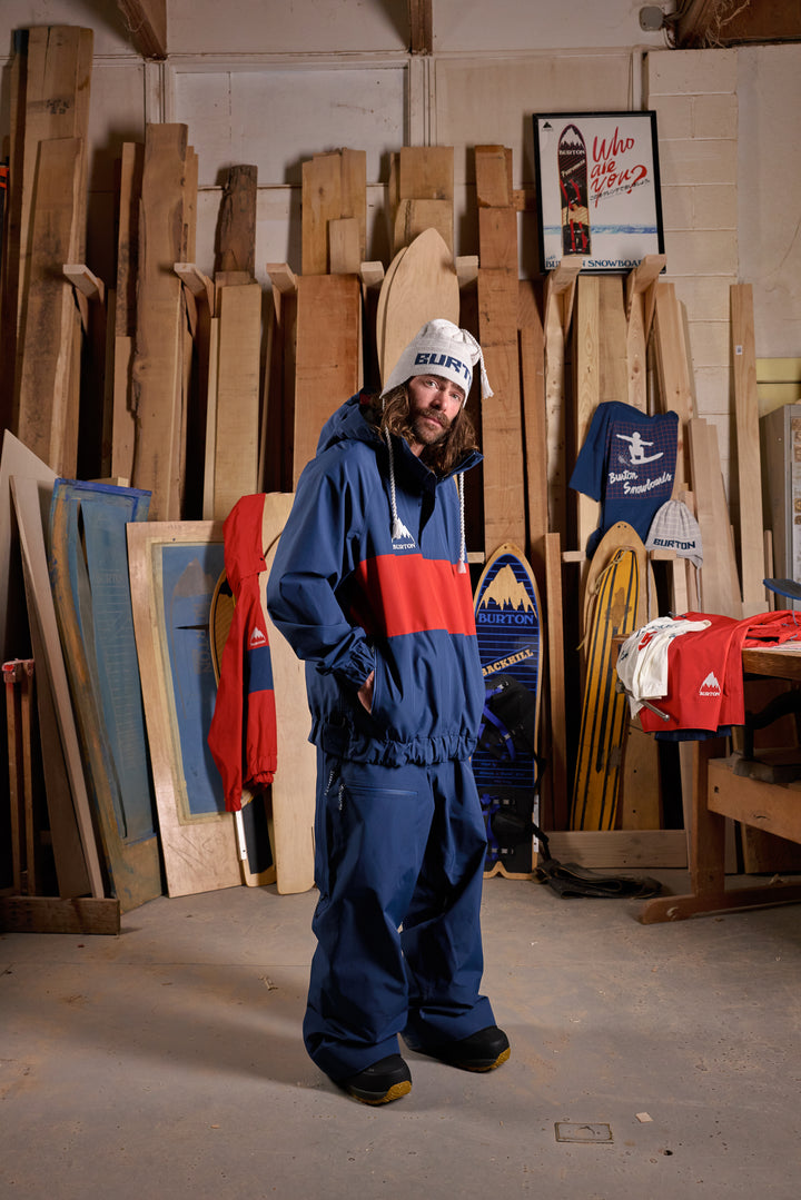 2027 Burton 80's Powdershell 3L Jacket - Blue / Red