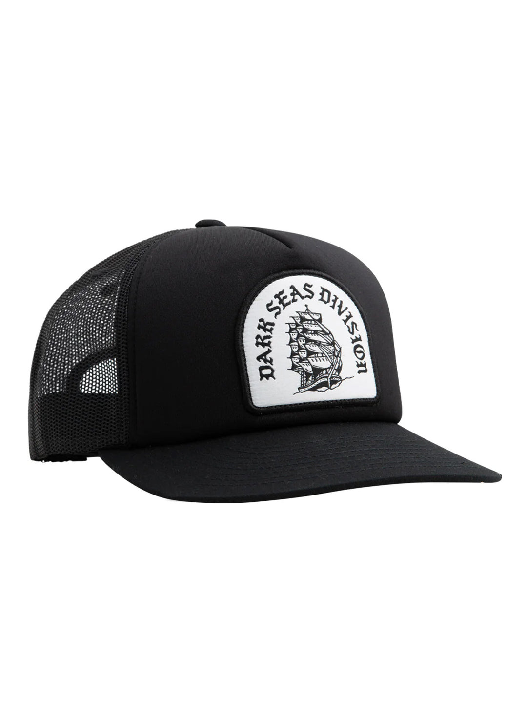 Dark Seas Clipper Hat - Black