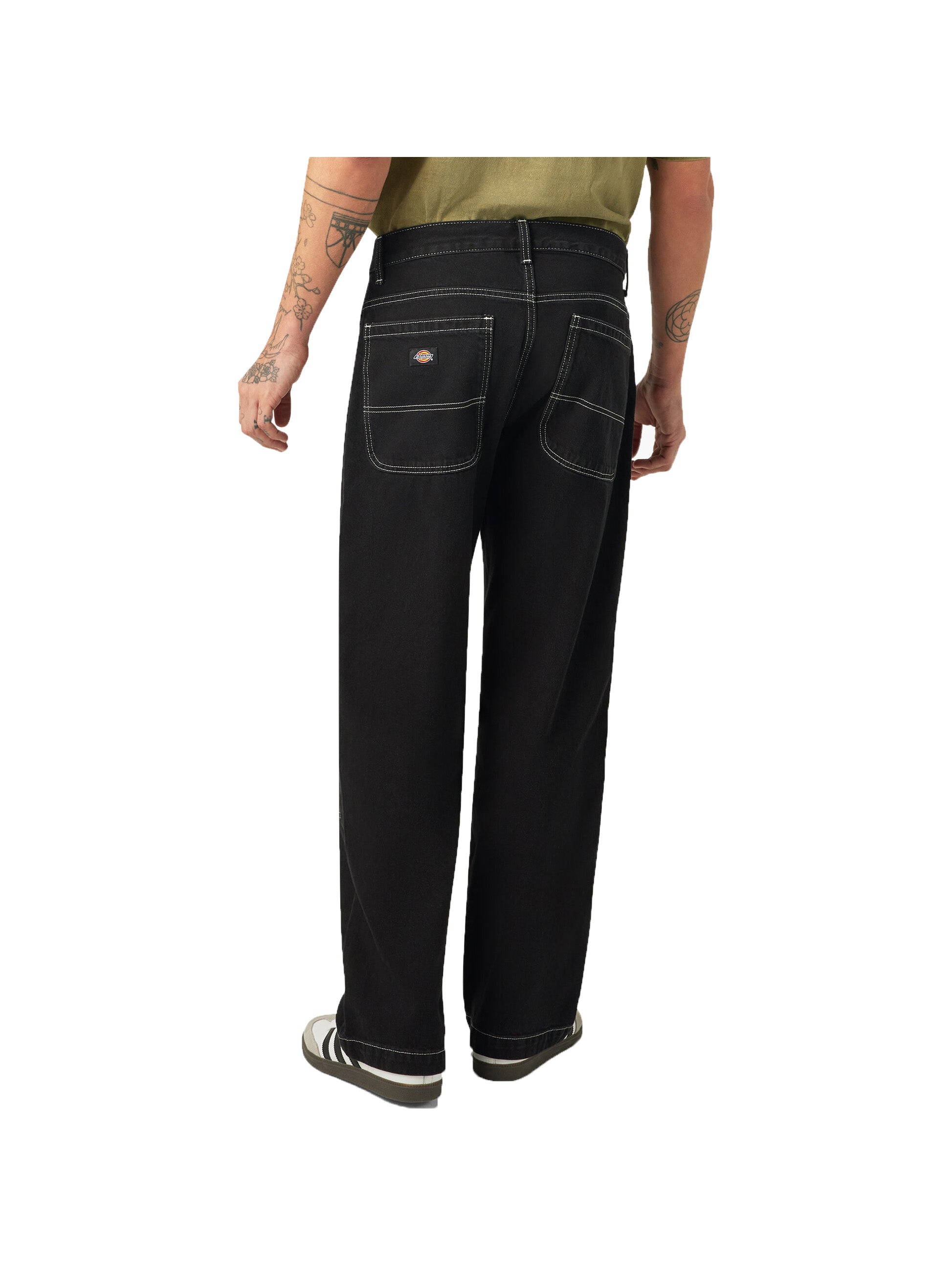 Dickies Relaxed Fit Double Knee Jean - Black Denim – Civil