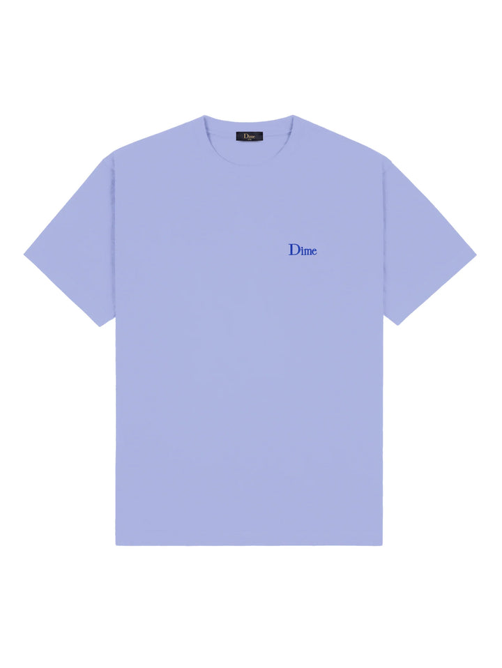 Dime Classic Small Logo Tee - Light Indigo