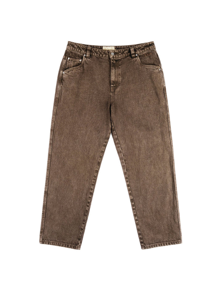 Dime Classic Relaxed Denim - Faded Brown