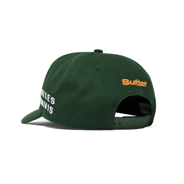 Butter x Miles Davis Doo Bop 5 Panel Cap - Forest