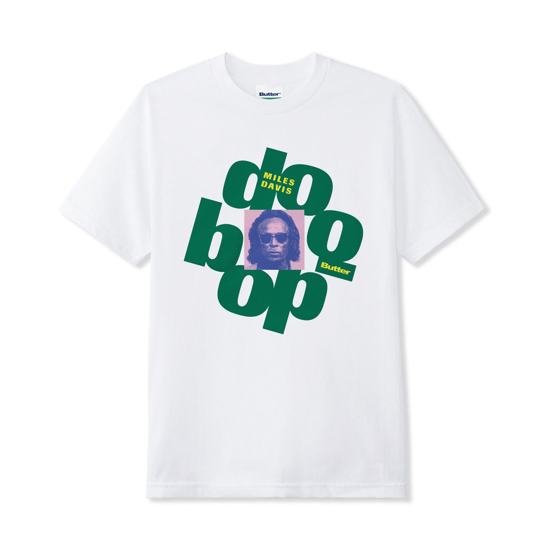 Butter x Miles Davis Doo Bop Tee - White