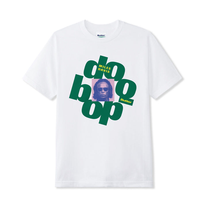 Butter x Miles Davis Doo Bop Tee - White