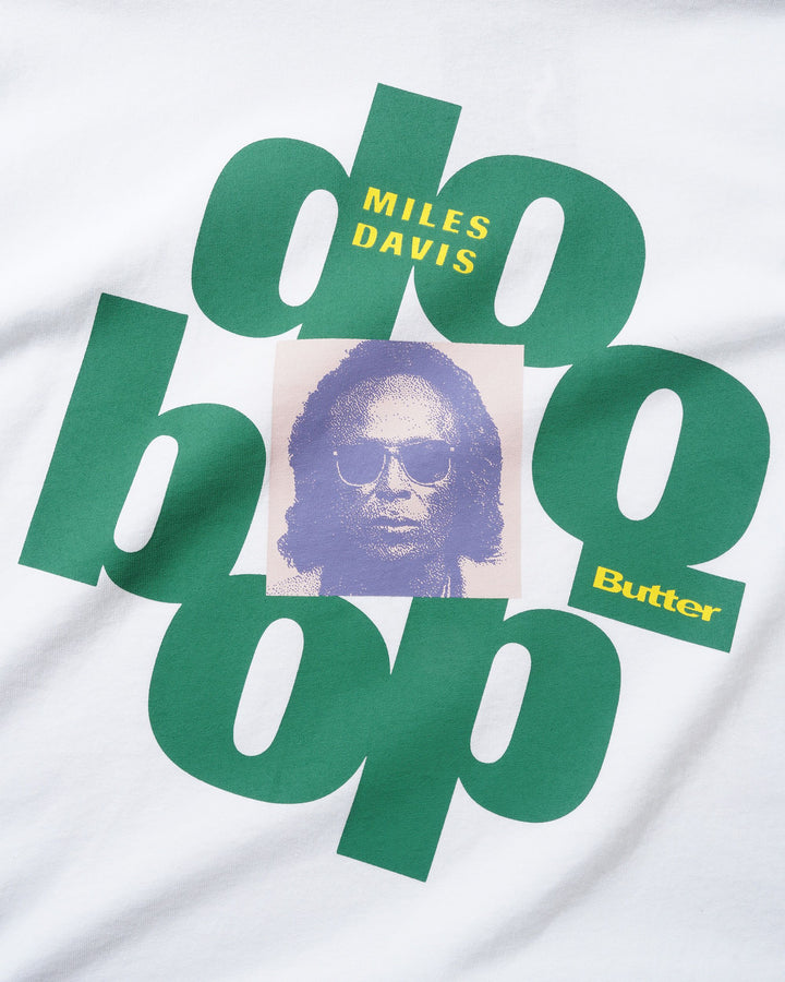 Butter x Miles Davis Doo Bop Tee - White