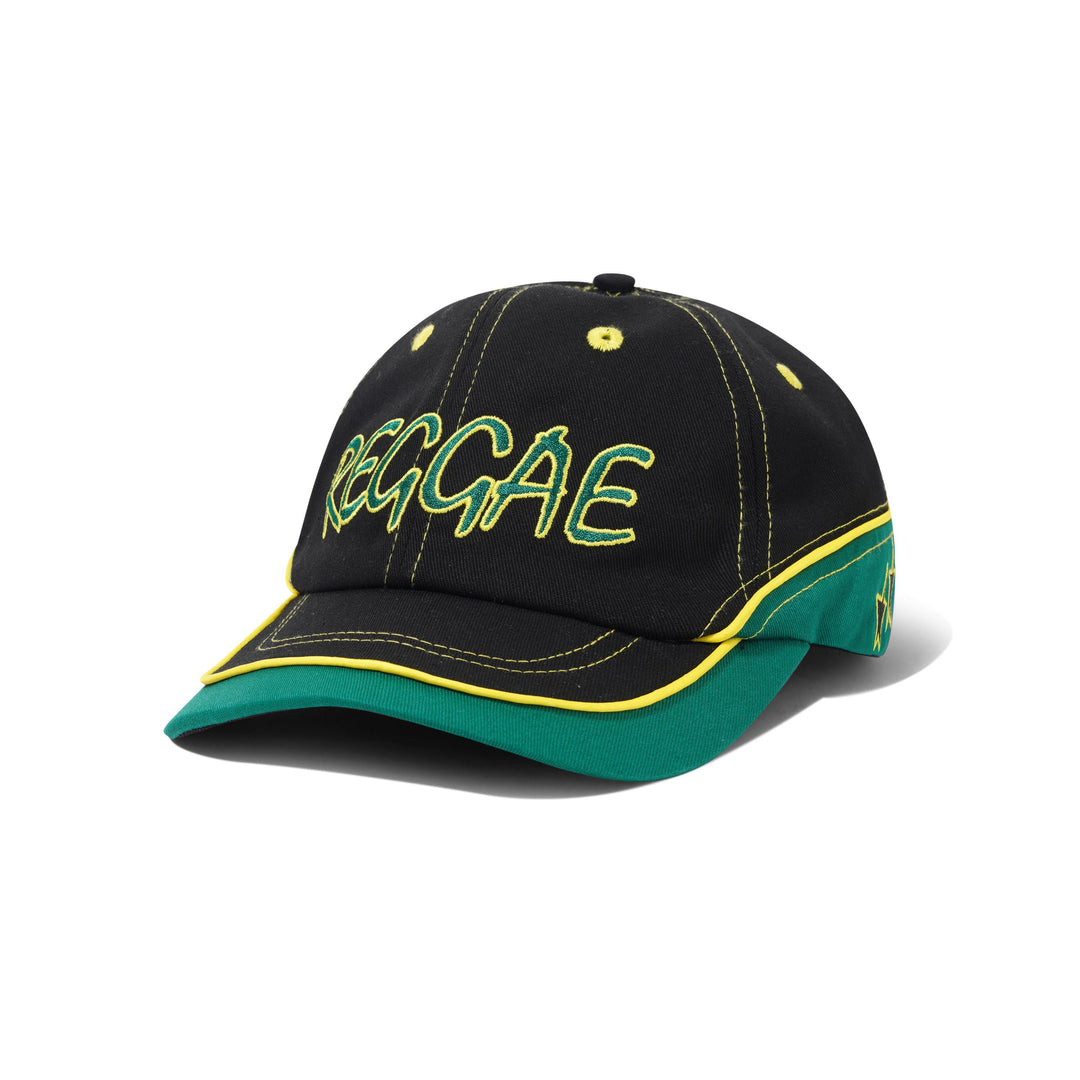 Butter Dub 6 Panel Cap - Black/Green