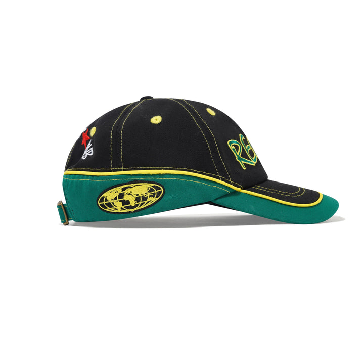 Butter Dub 6 Panel Cap - Black/Green