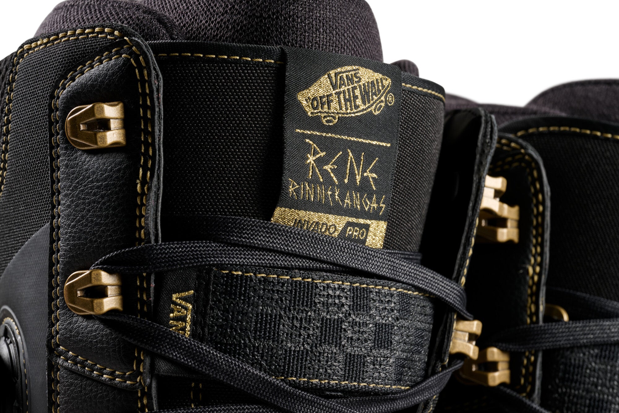 2026 Vans Invado Pro Ltd Rene Rinnekangas Boot - Black / Gold – Civil