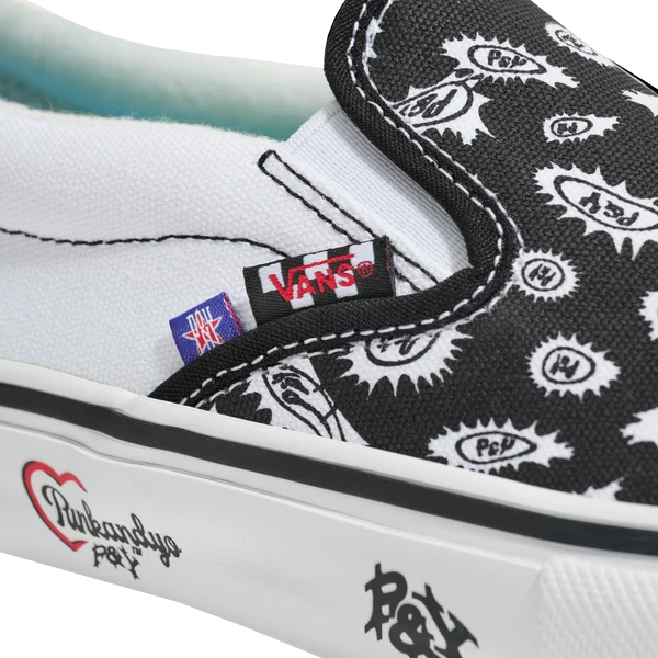 Vans Skate Slip-On Punk & YO - Black / White