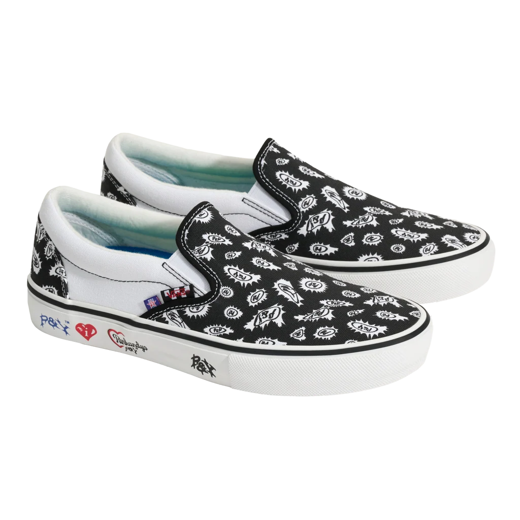 Vans Skate Slip-On Punk & YO - Black / White